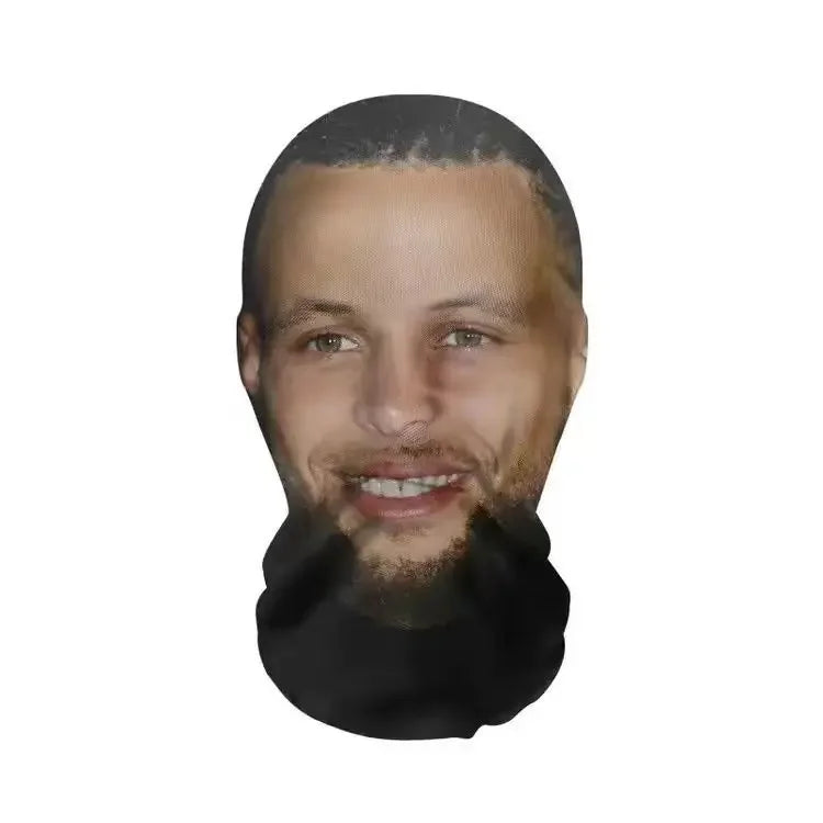 Halloweens 3D-realistiske ansigtsmasker til cosplay og streetwear
