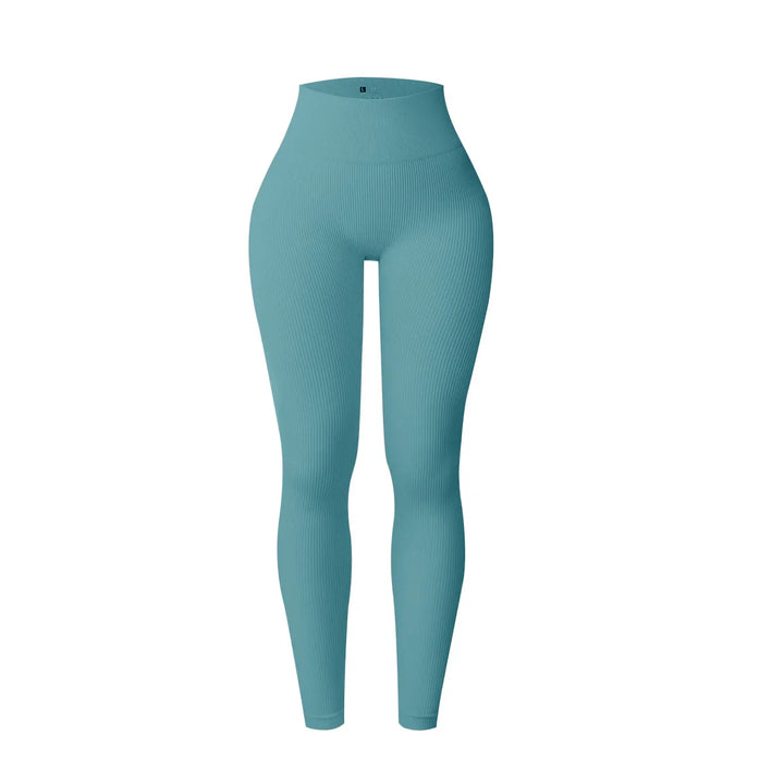 Dameslegging met hoge taille en zonder naden voor yoga, fitness en hardlopen