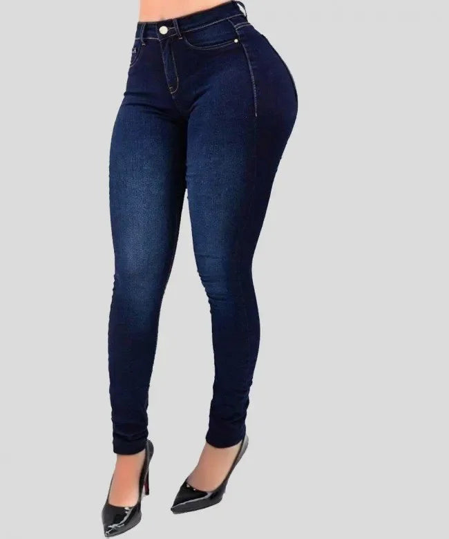 Women's High Waist Denim Jeans for a Flattering Fit-The Yellow Prime