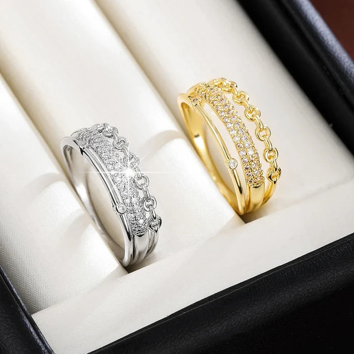 Elegant Pavé Ring for Stunning Style and Sparkle