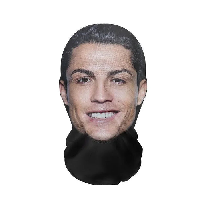 Halloweens 3D-realistiske ansigtsmasker til cosplay og streetwear
