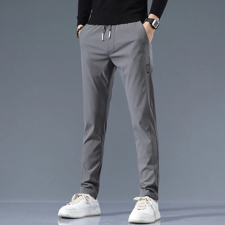 Men's Slim Fit Cotton Trousers