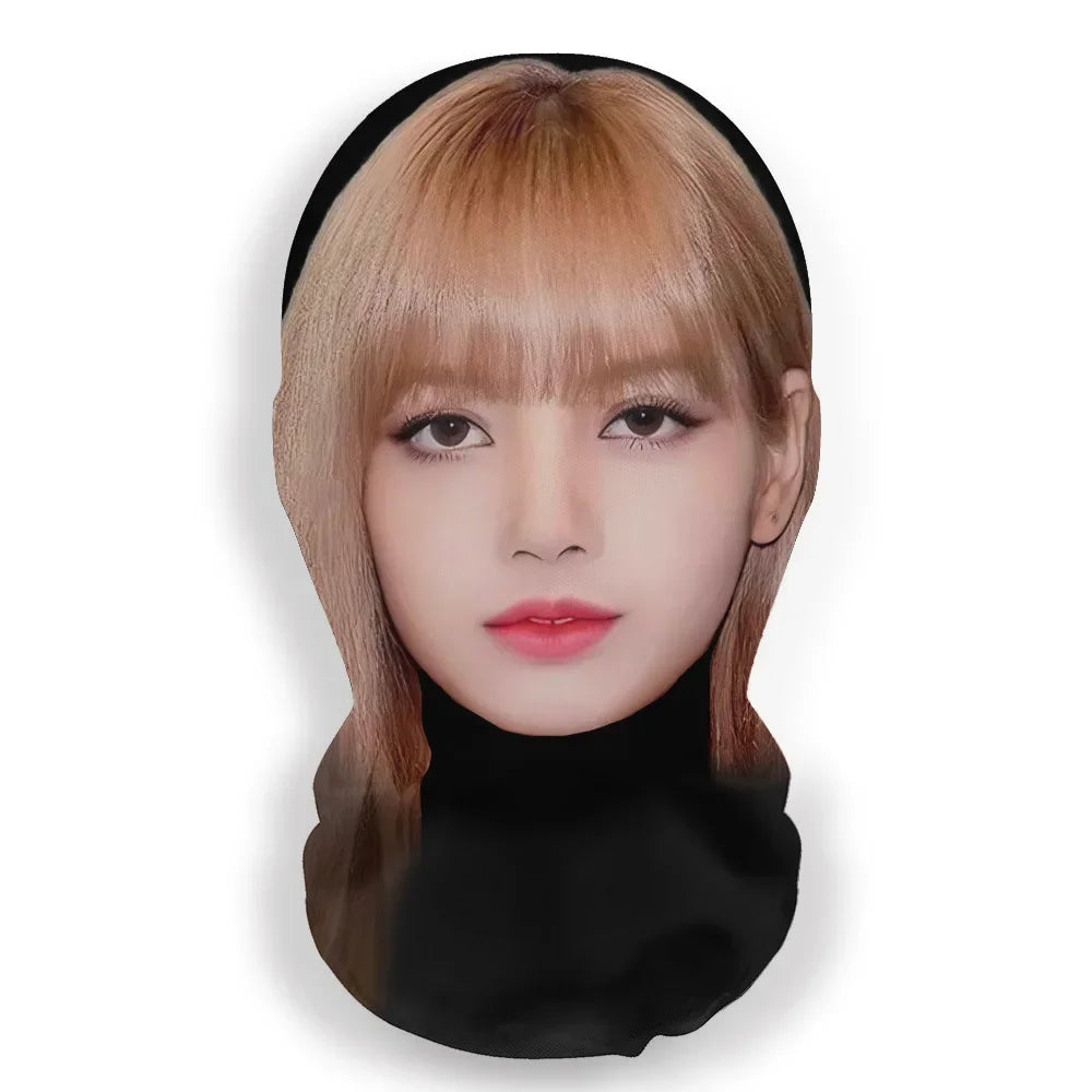 Halloweens 3D-realistiske ansigtsmasker til cosplay og streetwear