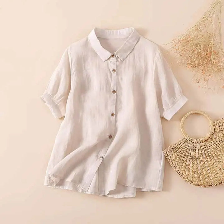 Women's Casual Button-Up Shirt-The Yellow Prime