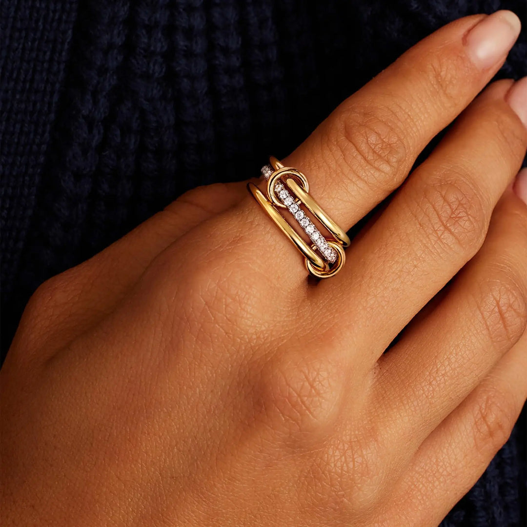 Elegant Bond Ring for Timeless Style and Sophistication