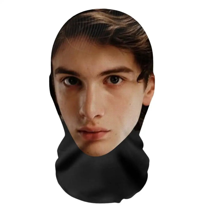 Halloweens morsomme 3D-printede heldekkende ansiktsmaske for kostymer og cosplay