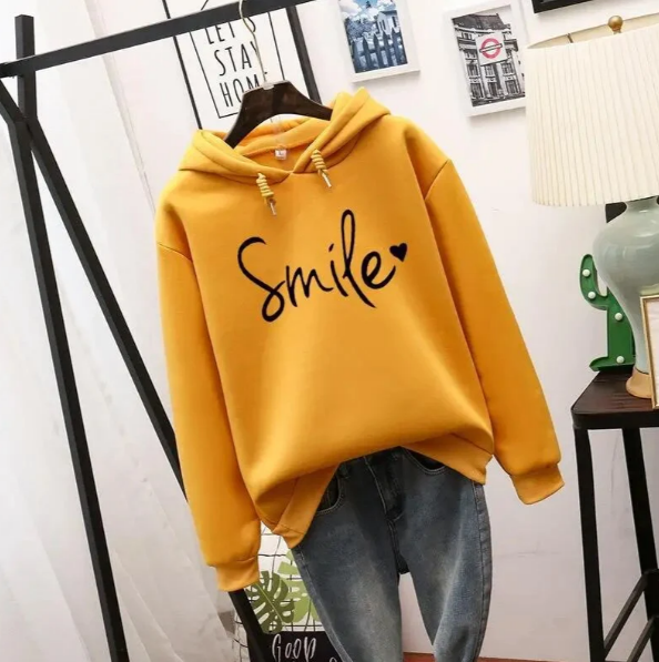 Women's Oversized Cotton Hoodie - Soft Relaxed Pullover-The Yellow Prime