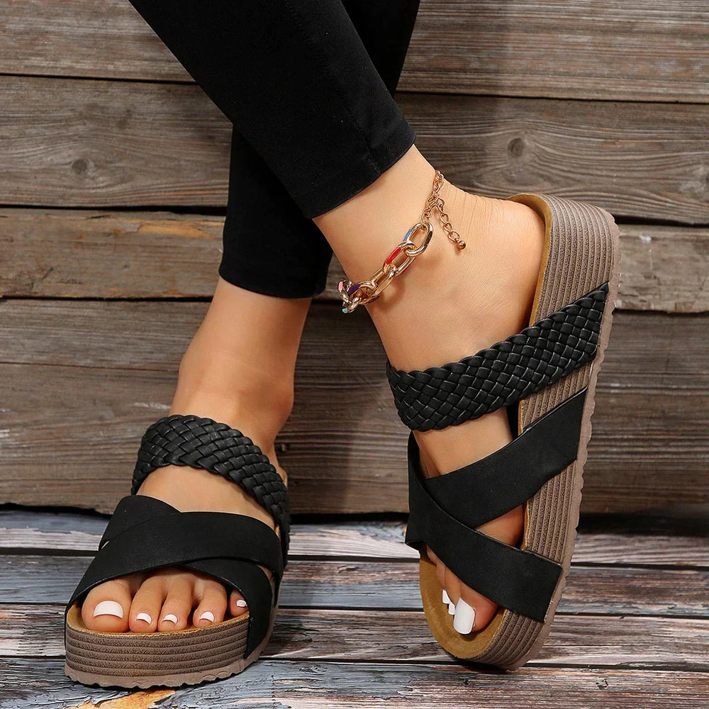 Mabel | Women's Elegant Comfortable Orthopedic Sandals-The Yellow Prime
