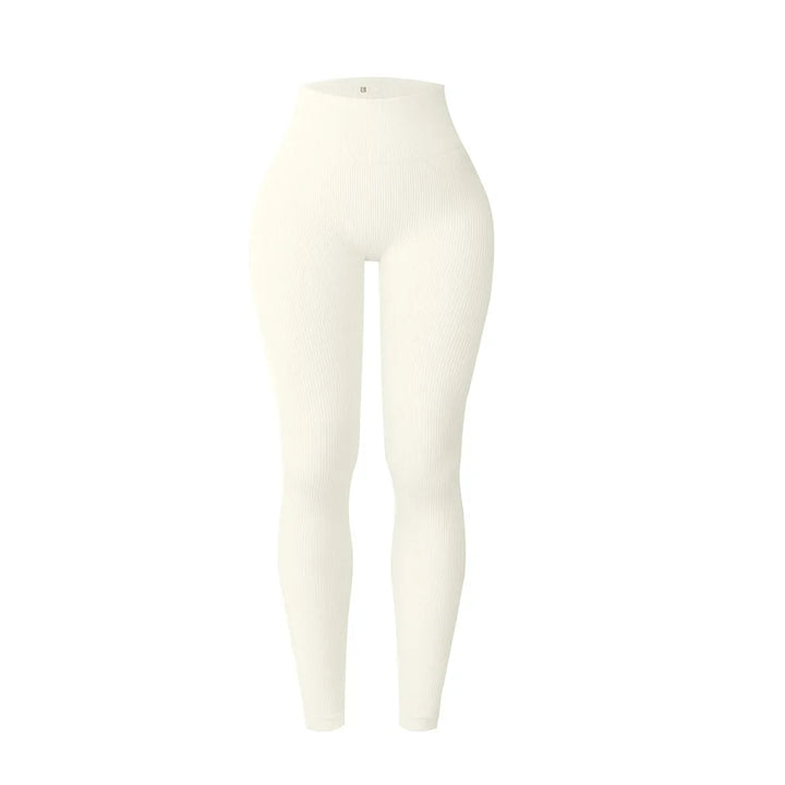 Dameslegging met hoge taille en zonder naden voor yoga, fitness en hardlopen