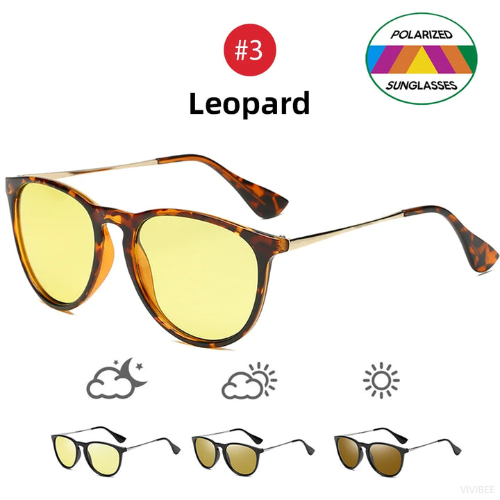 Photochromic Polarized Sunglasses for Night Driving with UV400 Lenses-The Yellow Prime