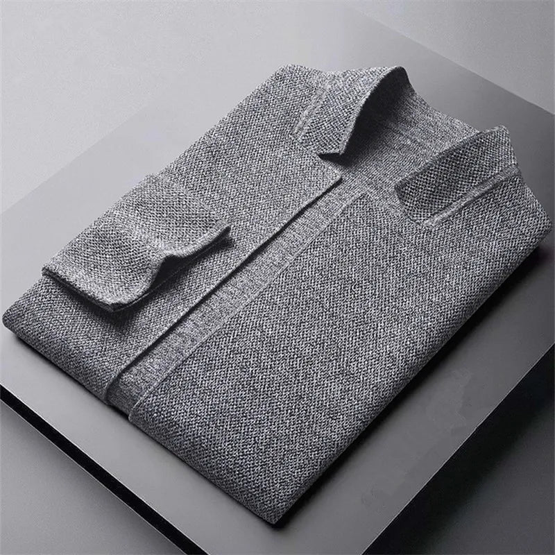 Men's Knit Cardigan - Stylish and Comfortable Sweater-The Yellow Prime