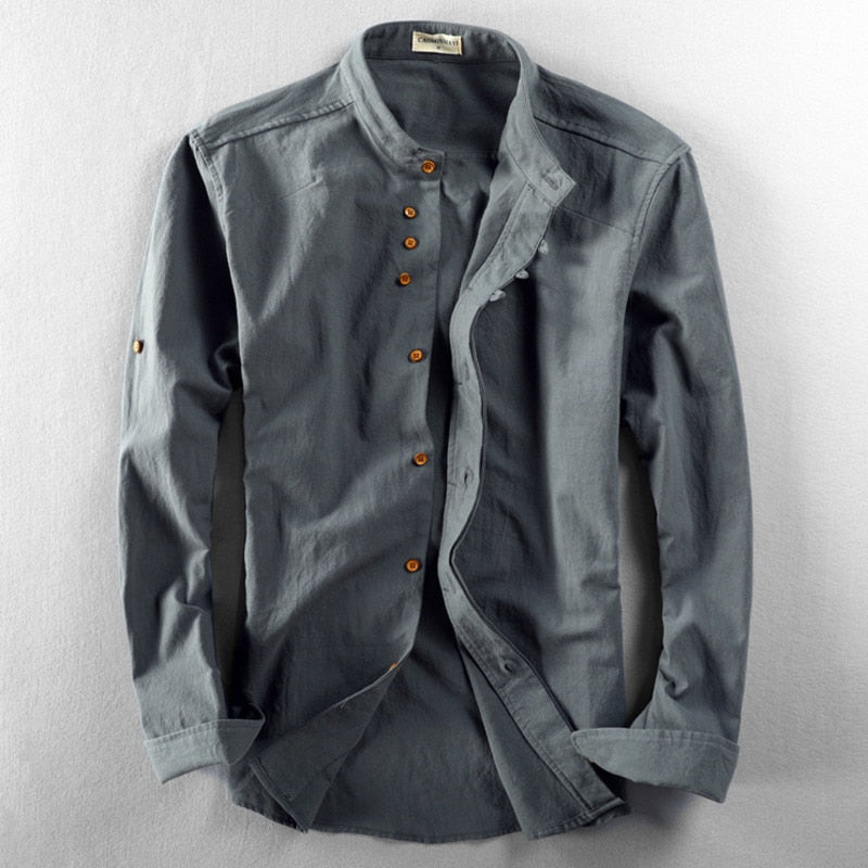 Men's Japanese Style Katana Shirt-The Yellow Prime