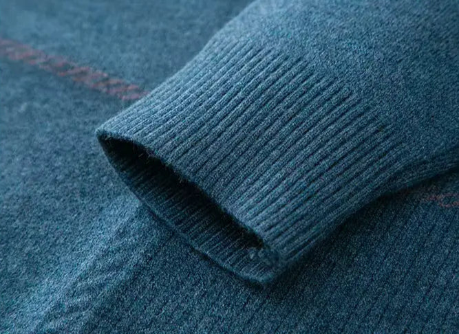 Robert | Men's Wool Blend Quarter-Zip Sweater
