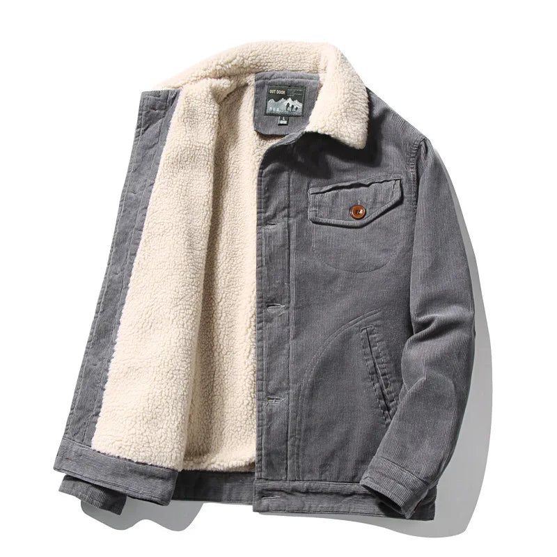 Liam | Men's Sherpa-Lined Jacket Coat