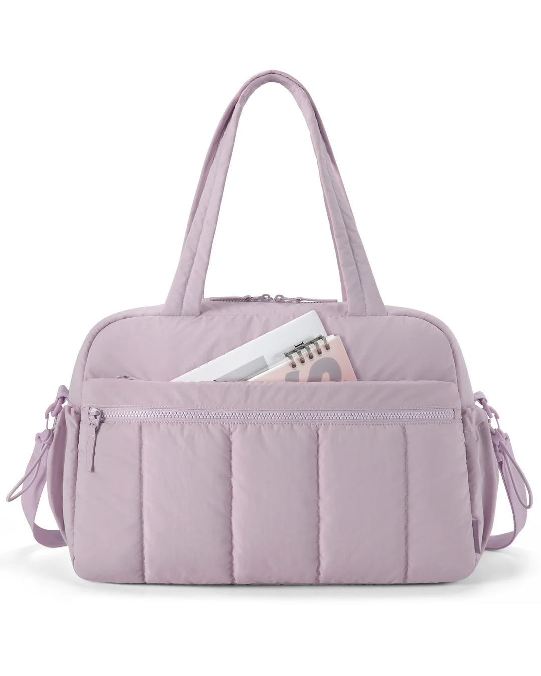 Women's Large Capacity Travel Duffel Bag with Shoulder Strap-The Yellow Prime