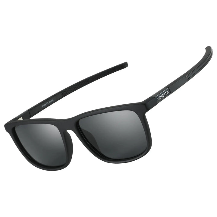 Lightweight Polarized Square Frame Sunglasses for Night Vision Driving-The Yellow Prime