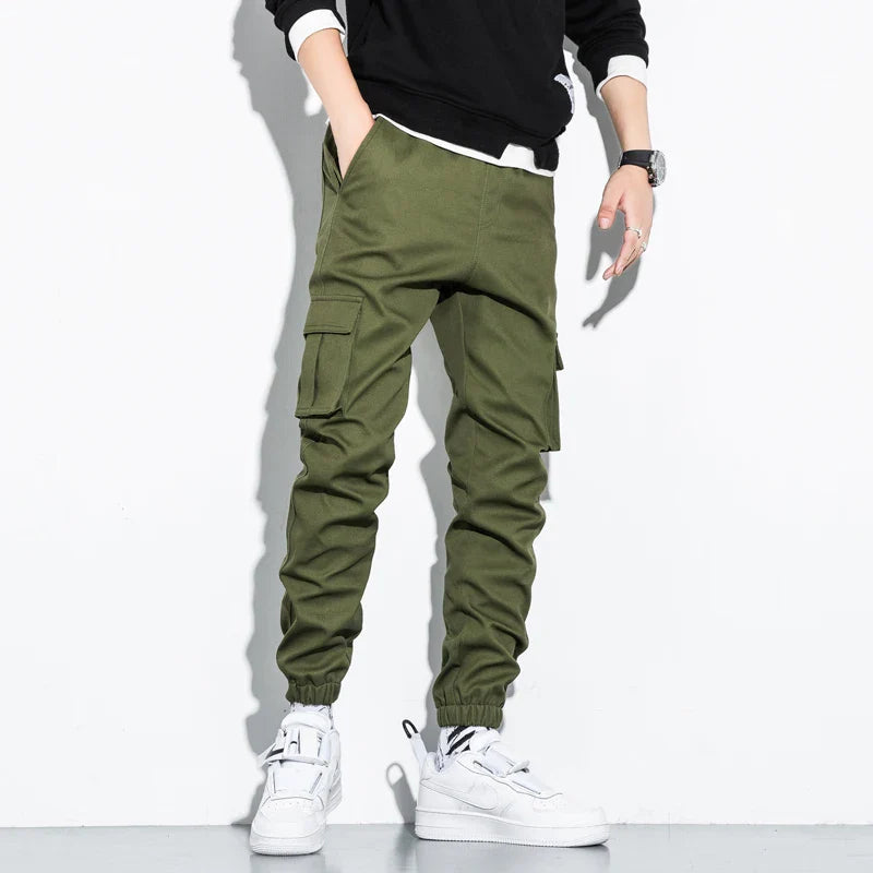 Men's Cotton Cargo Pants - Stylish and Comfortable-The Yellow Prime