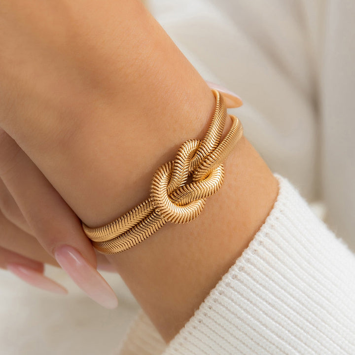 Sienna | Women's Elegant Knot Bracelet-The Yellow Prime