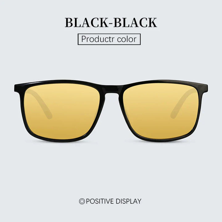 Night Driving Sunglasses with Anti-Glare Yellow Lens UV400 Protection-The Yellow Prime