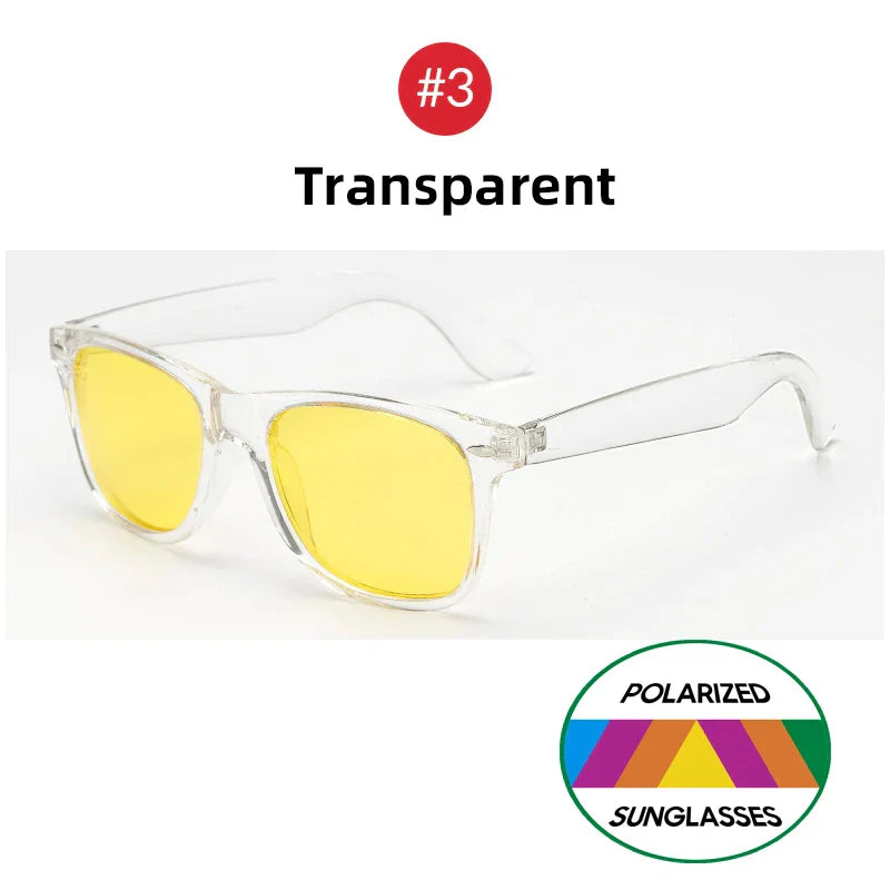 Polarized Night Vision Sunglasses with UV400 Protection for Driving-The Yellow Prime