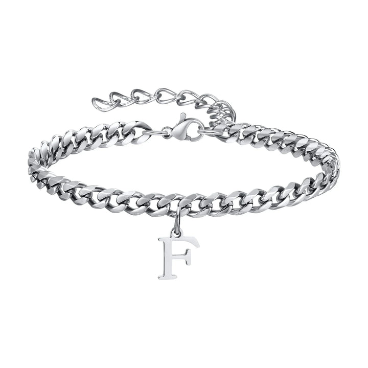 Women's Adjustable Stainless Steel Cuban Link Bracelet-The Yellow Prime