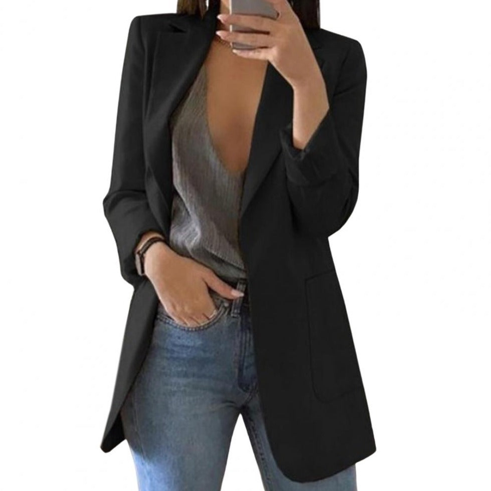 Women's Stylish Blazer Jacket-The Yellow Prime