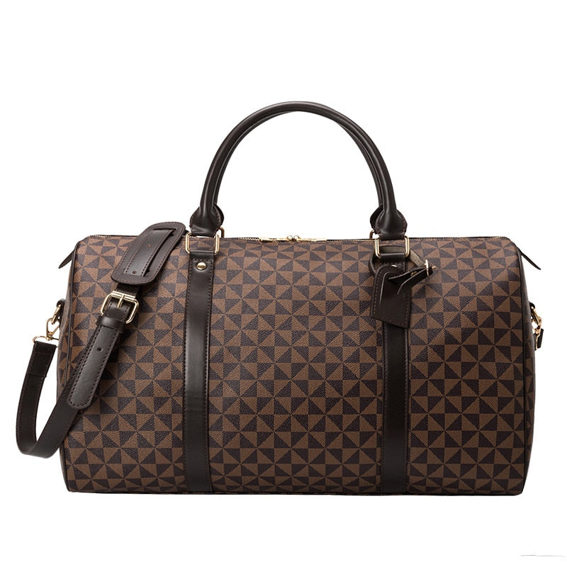 Theo | Men's Luxurious Leather Travel Bag for Modern Travelers-The Yellow Prime