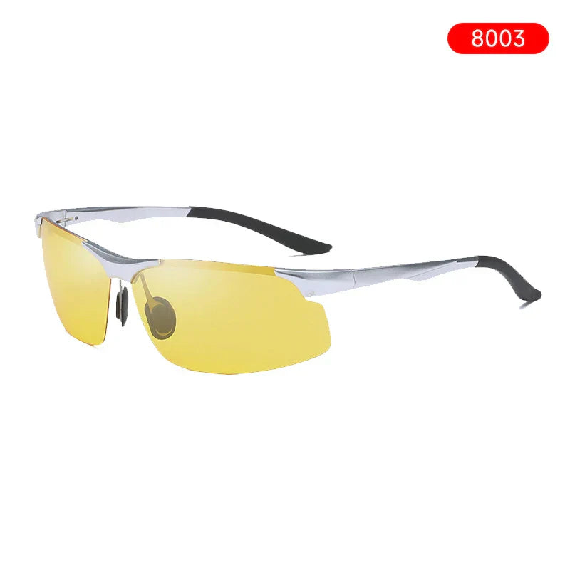 Polarized Night Vision Glasses with Aluminum Frame for Day and Night Driving-The Yellow Prime
