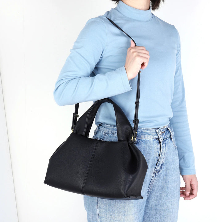 Women's Retro PU Leather Crossbody Shoulder Bag - Perfect Lunchbox Tote-The Yellow Prime