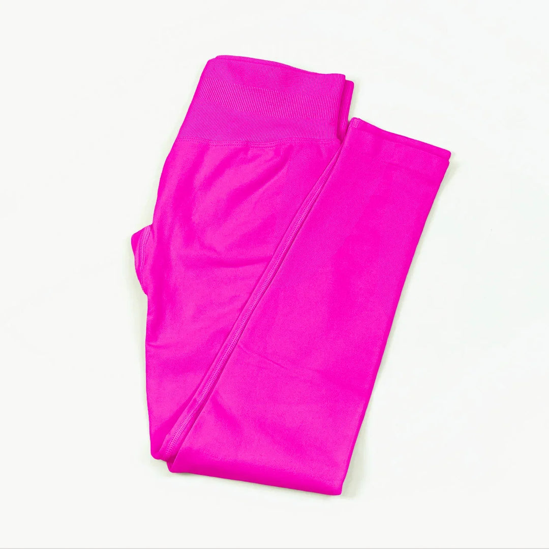 Women's Push-Up Low-Rise Seamless Yoga Leggings for Fitness