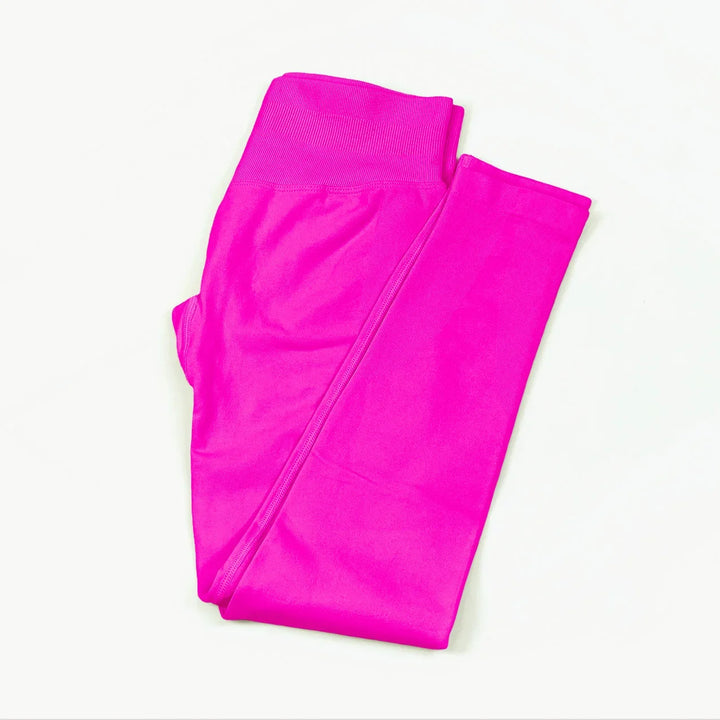 Women's Push-Up Low-Rise Seamless Yoga Leggings for Fitness