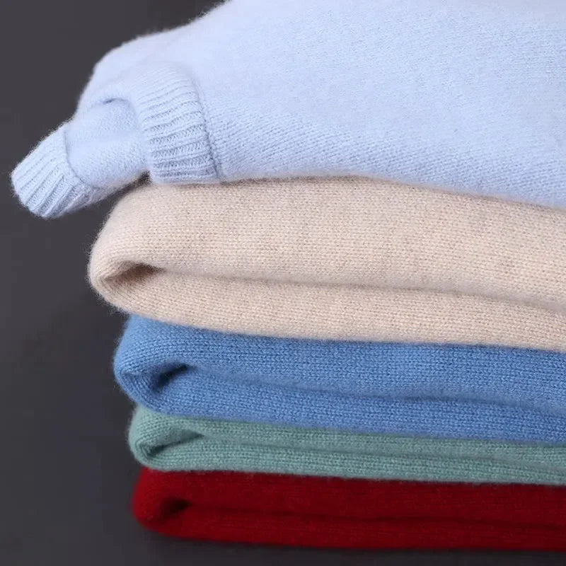 Cashmere Blend Sweater | Men's Soft Knit Pullover for Comfort