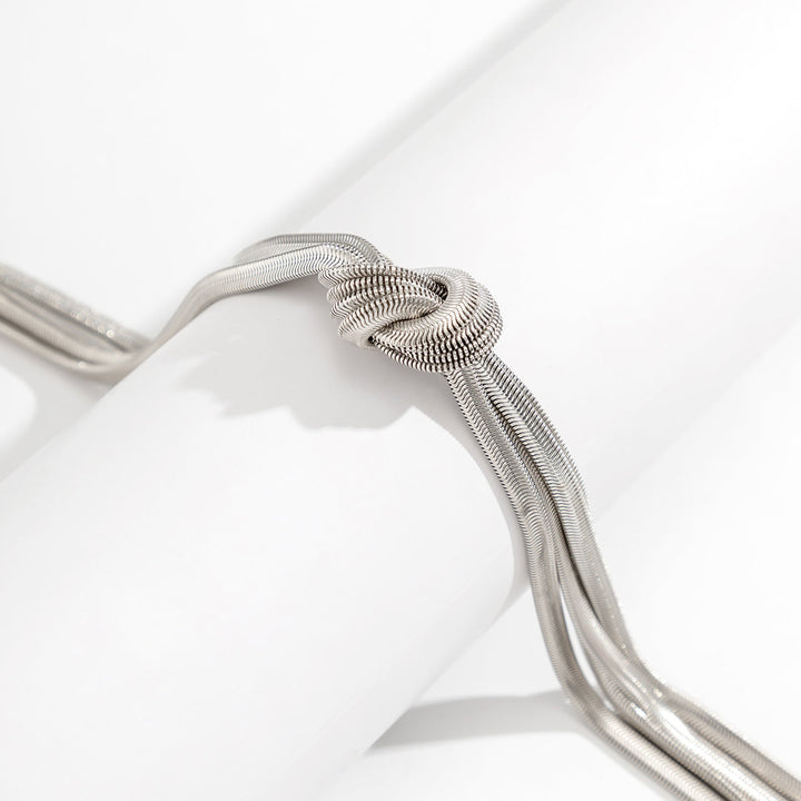 Eliana | Women's Trendy Elegant Knot Necklace-The Yellow Prime