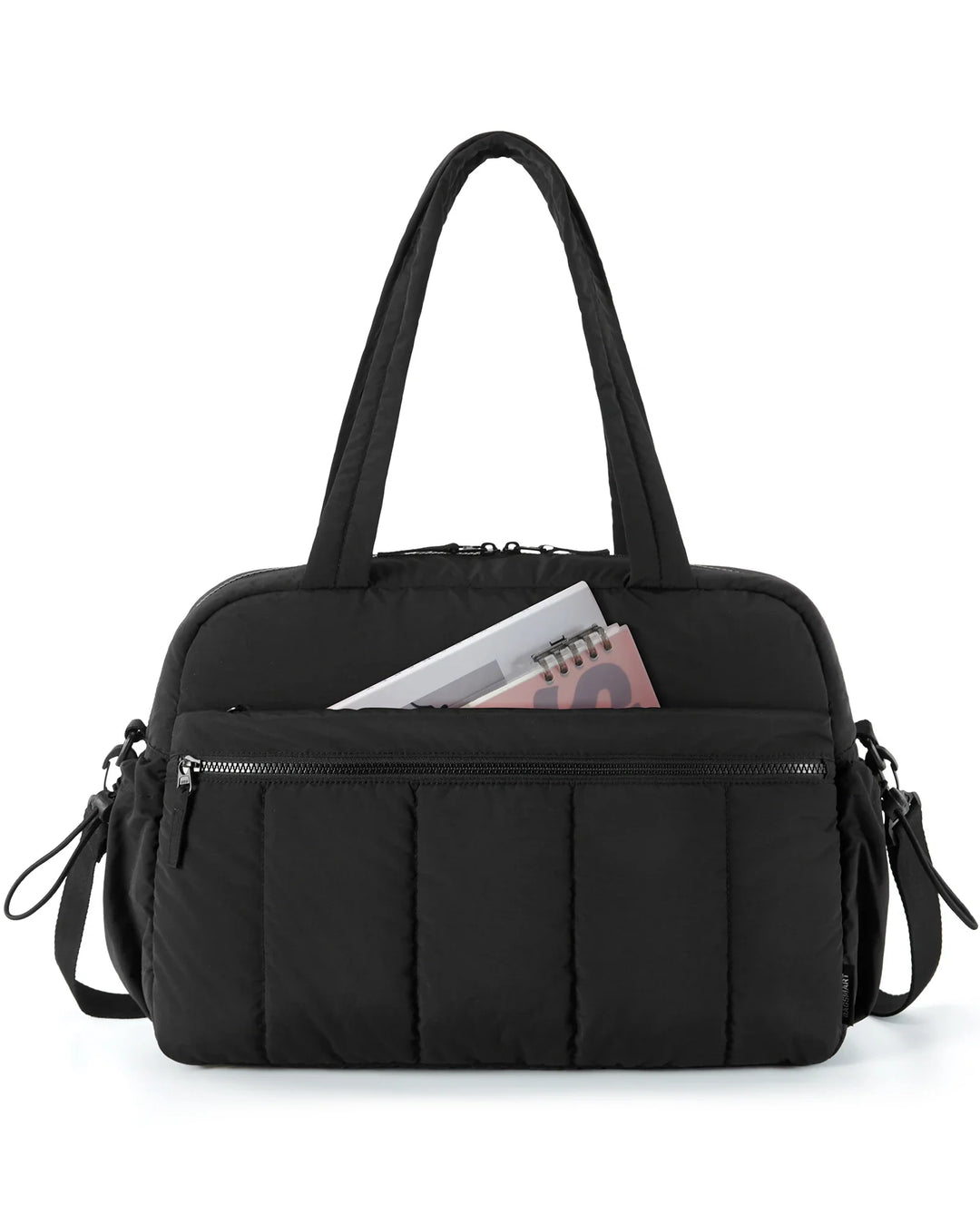 Women's Large Capacity Travel Duffel Bag with Shoulder Strap-The Yellow Prime