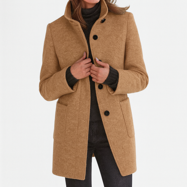 Shelly | Women's Elegant Coat-The Yellow Prime