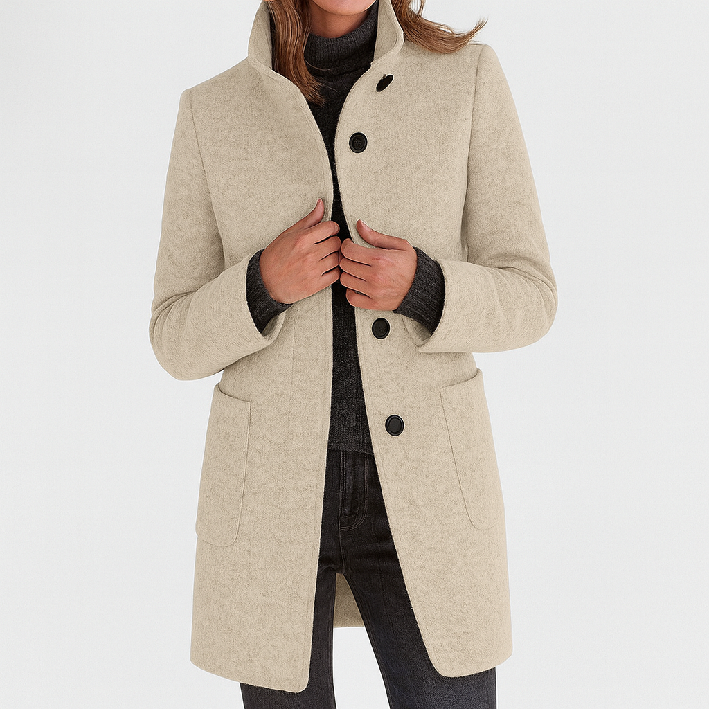 Shelly | Women's Elegant Coat-The Yellow Prime