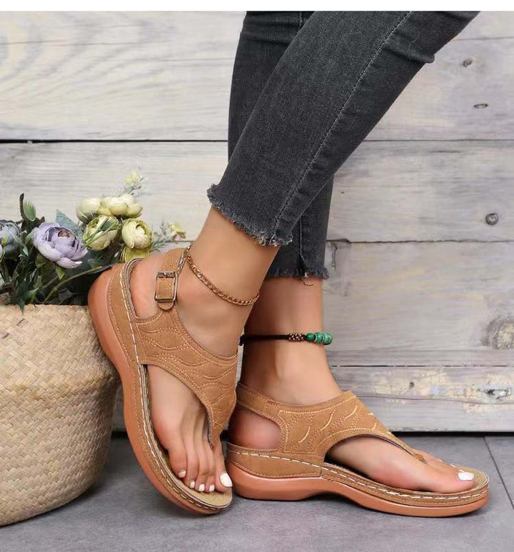 Sienna | Women's Orthopedic Comfort Flip-Flops-The Yellow Prime