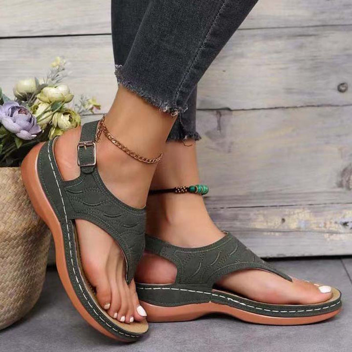 Sienna | Women's Orthopedic Comfort Flip-Flops-The Yellow Prime