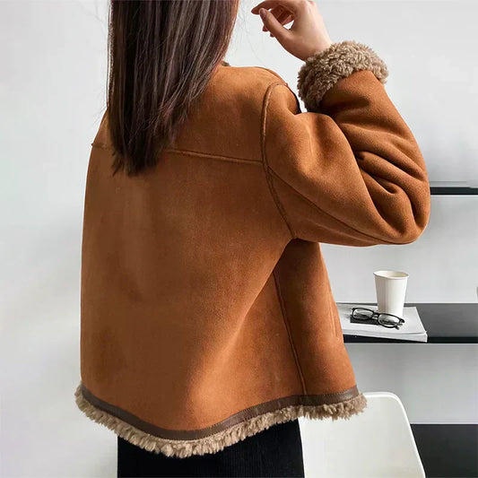 Sophia | Women's Elegant Cozy Jacket-The Yellow Prime