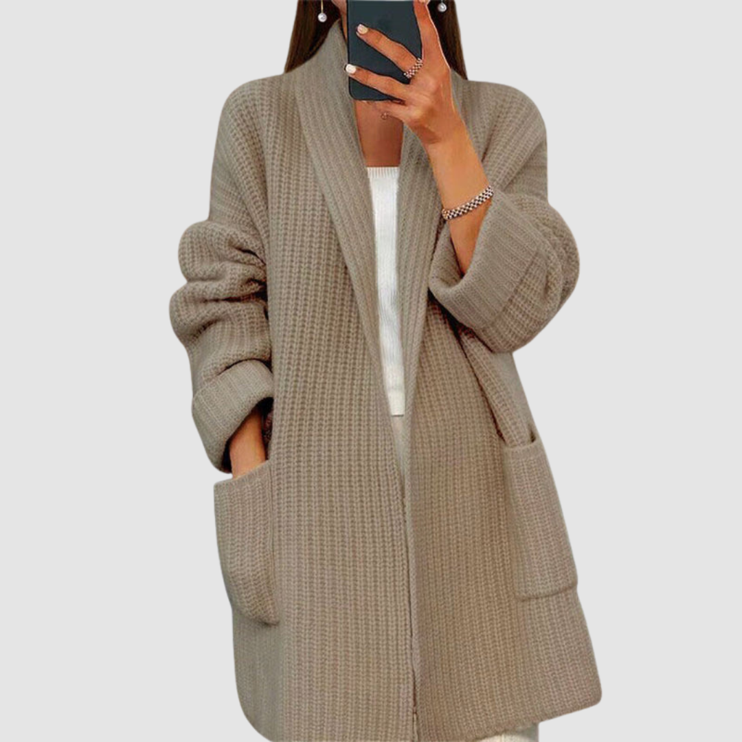 Sophia | Women's Knitted Cardigan-The Yellow Prime
