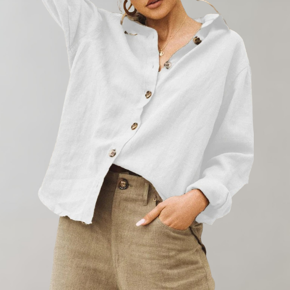 Sophia | Women's Stylish Casual Blouse-The Yellow Prime