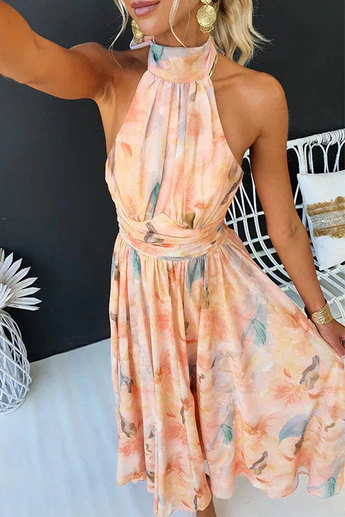 Emma | Women's Floral Maxi Dress for Summer-The Yellow Prime
