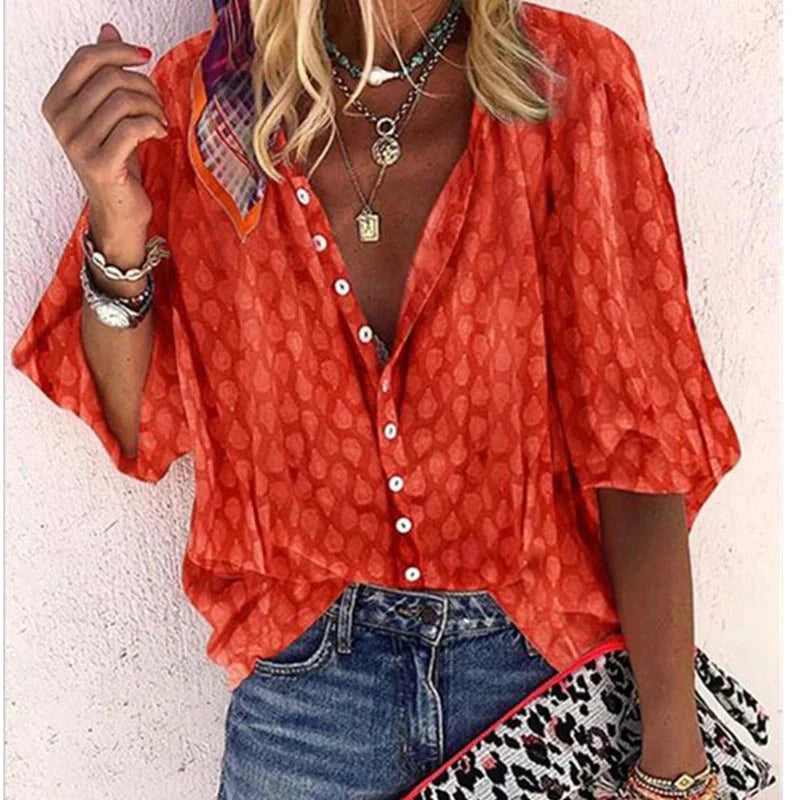 Sophie | Women's Elegant Summer Blouse for Stylish Looks-The Yellow Prime