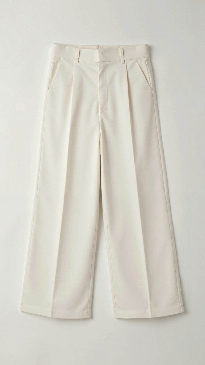 Elise | Women's High Waisted Palazzo Pants-The Yellow Prime