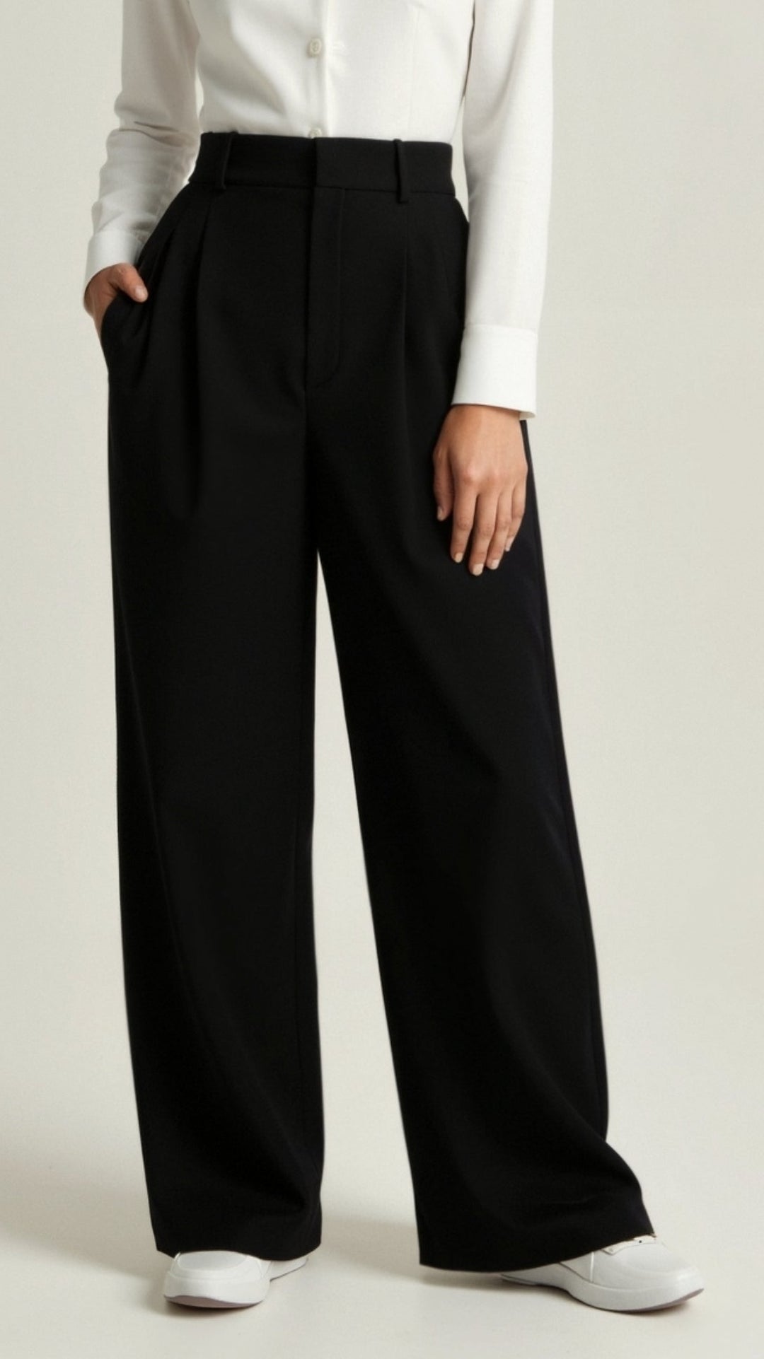 Elise | Women's High Waisted Palazzo Pants-The Yellow Prime