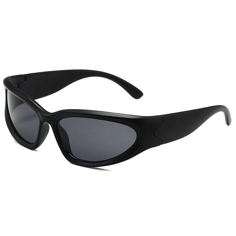 Men's Sporty Luxury Sunglasses – Rectangular Mirrored Lenses-The Yellow Prime