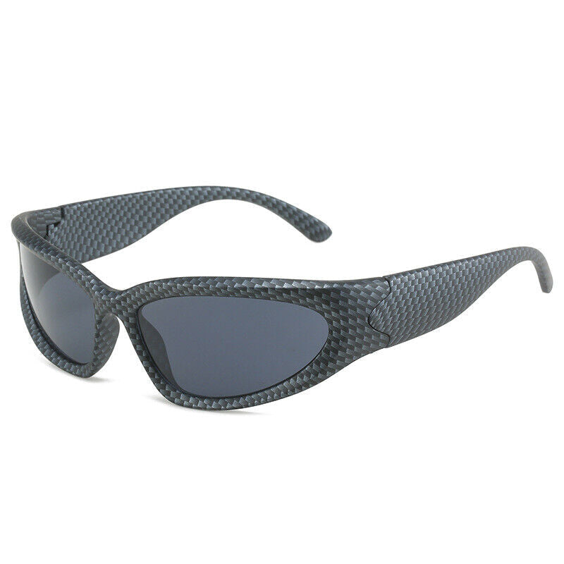 Men's Sporty Luxury Sunglasses – Rectangular Mirrored Lenses-The Yellow Prime