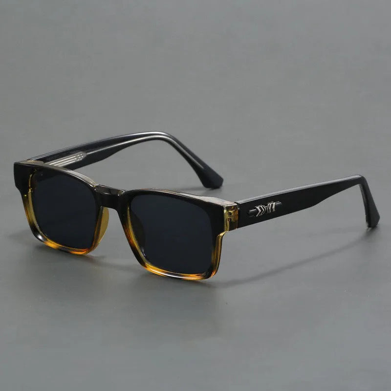 Square Frame Sunglasses – UV400 Protection Shades-The Yellow Prime