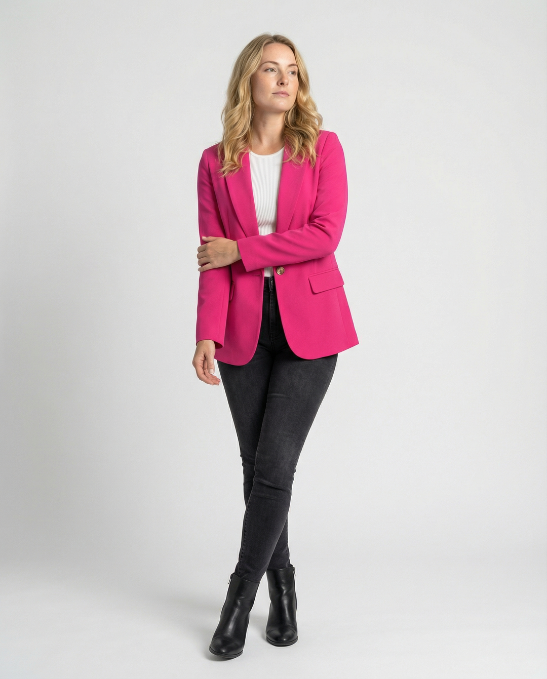 Women's Elegant Blazer with Perfect Fit & Versatile Style-The Yellow Prime