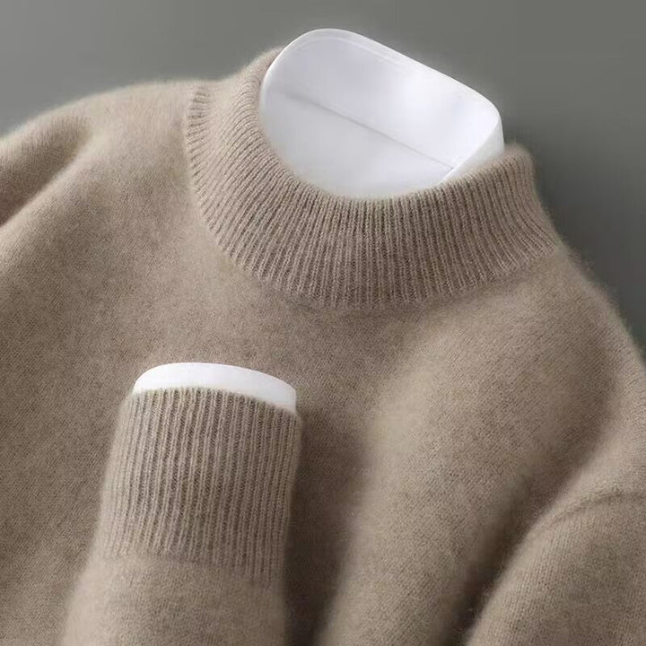 Stephanie | Women's Elegant Wool Sweater-The Yellow Prime